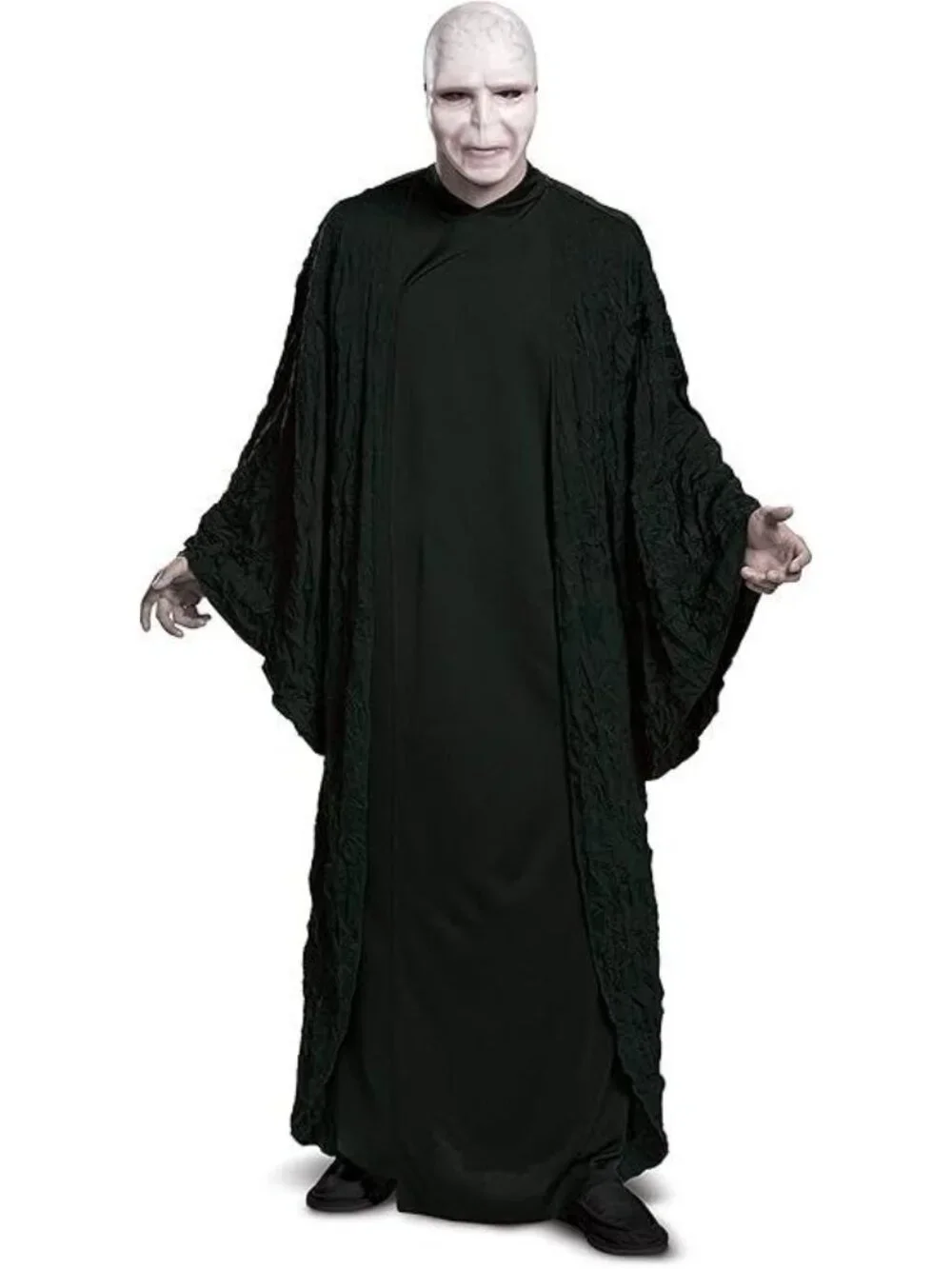 Harry Potter Lord Voldemort Costume Robe Cloak Wizarding World Adult Mens L/XL